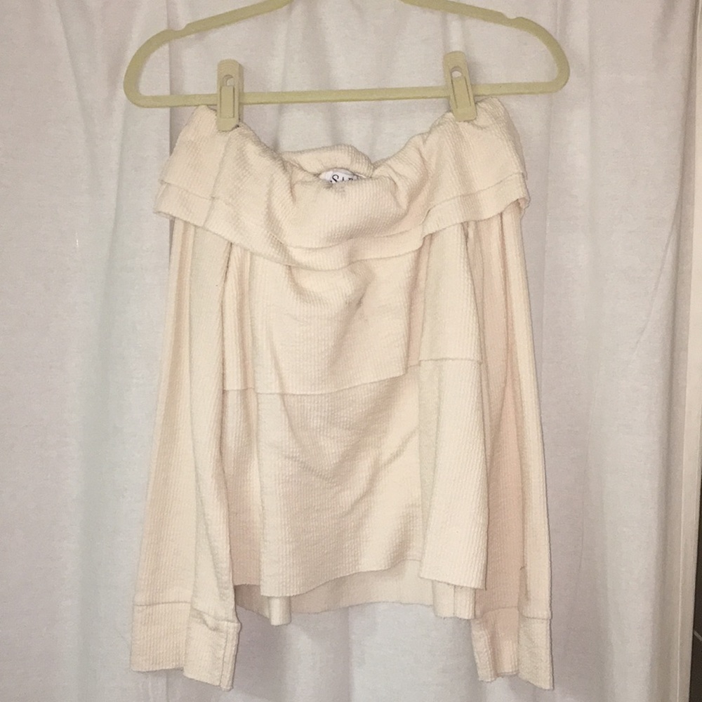 Sabo Skirt across the shoulder top